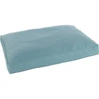 Flamingo Valeco - Kussen Honden - Kussen Valeco Rechthoekig+rits+rand Blauw 100x70x12cm - 1st - 138172 - 1st