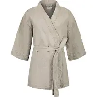 Yumeko Kimono Gewassen Linnen M Natural - Eco, Bio & Fairtrade