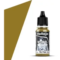Wittmax Hobbyverf Acrylverf - 70764 Model Color - Military Yellow - Acryl - Verf flesje - 18 ml