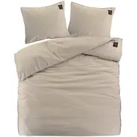 BLCKOUT Dekbedovertrek Oslo Beige Katoen-140 x 200 / 220 cm | 1-Persoons