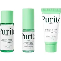 Purito SEOUL Wonder Releaf Centella Mini Kit Unscented - 30 ml, 15 ml, 15 ml
