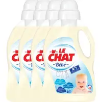 Le Chat Gel Bebe - Vloeibaar Wasmiddel - Voordeelverpakking - 4 x 32 Wasbeurten