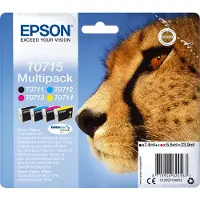 Epson T071 (C13T07154010) Inktcartridge 4-kleuren Multipack