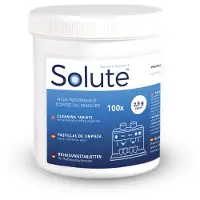 Solute reinigingstabletten | 2,5 gram | Ø 18 mm | 100 stuks