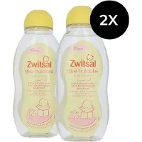 Zwitsal Rijke Huidolie avocado - 2 x 200 ml - Voordeelverpakking