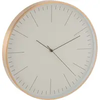 Dulaire Wandklok Modern Metaal Goud Ø 40 cm