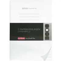 Herlitz Schrift A5 Gelinieerd Papier Wit Niet geperforeerd