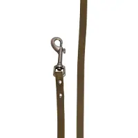 Animal Boulevard Ab30179 - Hals- En Leibanden - Hond - Ab Country Leather Add-a-dog Leiband Olijf-12mmx60cm - Maat: 12mmx60cm - 205381