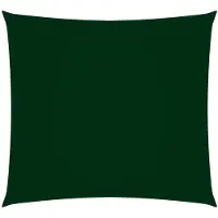 vidaXL Zonnescherm vierkant 2x2 m oxford stof donkergroen