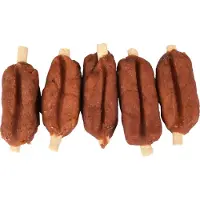 Flamingo Hapki - Snack Honden - Hapki Munchy Sticks Met Kip 7,5cm 5st 100gr - 5st - 128961 - 5st
