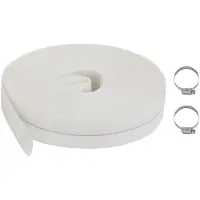 vidaXL Platte slang, 100 meter, 1 inch, PE