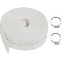 vidaXL Platte slang, 100 meter, 2 inch, PE
