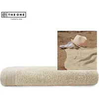 The One Towelling Luxe Strandlaken 100% Katoen Beige