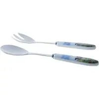 Wiebe van der zee Saladebestekset Multi multi RVS Slabestek
