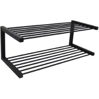 Loft42 Hall wand schoenenrek - Metaal - Zwart