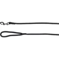 Flamingo Hond Looplijn Aiden Zwart 2m 12mm