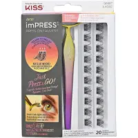 KiSS imPRESS Falsies Opdrukbare Kunstwimpers Kit - Volumineus