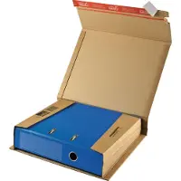 Dinkhauser Kartonagen Ordner-verzendverpakking CP050, 365 x 300 x 85 mm, bruin, 20 stuks