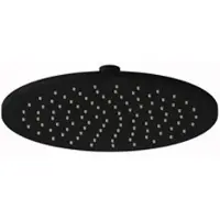 Plieger Roma hoofddouche 25cm mat zwart