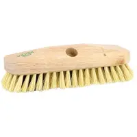 Luva Luiwagen Extra Groot Bruin bruin Hout Schrobborstel
