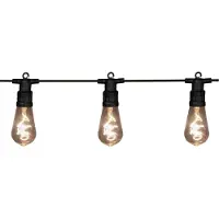 Intratuin Partylights Transparant 10 M Met 10 Lampen Druppel Warm Wit