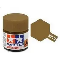 Tamiya Hobbyverf Acrylverf - XF-72 JGSDF Brown - Matt - Acryl - Verf potje - 10 ml