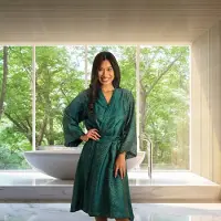 Kayori Kimono Ichiro Groen-M