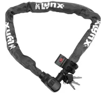 Lynx Slot kettingslot 5.5x100cm grijs