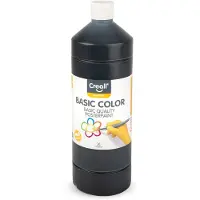 Creall schoolverf zwart, 1 liter