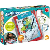 Jumbo Spiele - Dessineo Characters - Leren tekenen - Hobbypakket - Educatief spel