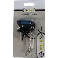 Falkx led koplamp e-bike met lichtkabel en reflector 30lx, 6v-48v (hangverpakking)