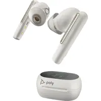 HP Poly Voyager Free 60/60+ Earbuds Earplugs Draadloos Wit Ruisonderdrukking (microfoon) Meeluisterfunctie Telefoon