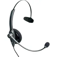 VXi Paspoort 10G (Doos) (Bedraad), Kantoorheadset, Zwart