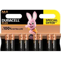 Duracell Piles 8 x AA