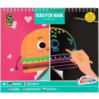 Grafix krasboek monstertje, 10 vellen