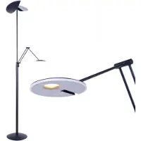 Highlight Design Leeslamp Sapporo Zwart Ø 29cm