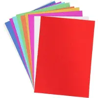Creative Craft Group Glitterkarton A4 10-pack Gemengde kleuren
