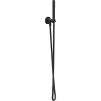 Ivy Aia Handdoucheset set bestaande uit doucheslang 150 cm, wandhouder met uitlaat en handdouche satin spray mat zwart ped