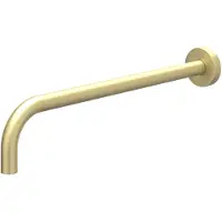 Ivy Aia Wandarm - 40cm - 1/2" - Geborsteld mat goud PVD 6901554