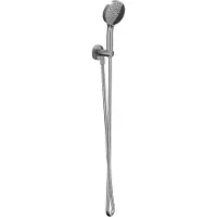 Ivy Aia Handdoucheset Met Uitlaat - 3-standen Handdouche - Chroom - ABS-kunststof - Kranen, Douchekranen, Handdouches - Kranen, Douchekranen, Handdouches