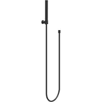 Ivy Aia Handdoucheset set bestaande uit doucheslang 150 cm, wandhouder en staafhanddouche mat zwart ped