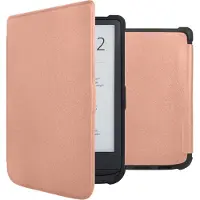 IMoshion Slim Soft Case Bookcase voor de Pocketbook Touch Lux 5 / HD 3 / Basic Lux 4 / Vivlio Lux 5 - Rosé Goud