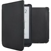 IMoshion Slim Soft Case Bookcase voor de Pocketbook Touch Lux 5 / HD 3 / Basic Lux 4 / Vivlio Lux 5 - Zwart