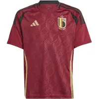 Adidas Functioneel shirt 'Belgium 24 Home' beige / geel / rood / zwart