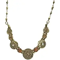 Behave - Vintage ketting goudkleur - Elegant medaillon ontwerp - Nikkelvrij