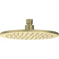 Ivy Aia Hoofddouche Medium 20 cm Anti-Kalk Nozzels RVS316 Geborsteld Mat Goud PVD