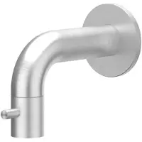 Ivy Aia Concord Fonteinkraan wandmodel niet inkortbaar HOH10cm RVS316 geborsteld