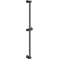 Ivy Aia Toebehoren Glijstang 80cm met geïntegreerde wateruitlaat Zwart chroom PVD