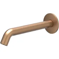 Ivy Aia Algemeen Baduitloop 23cm 1/2" aansluiting, inkortbaar Geborsteld mat koper PVD
