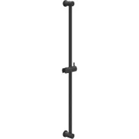 Ivy Aia Glijstang - 80cm - inclusief houder - Mat zwart PED 6900002
